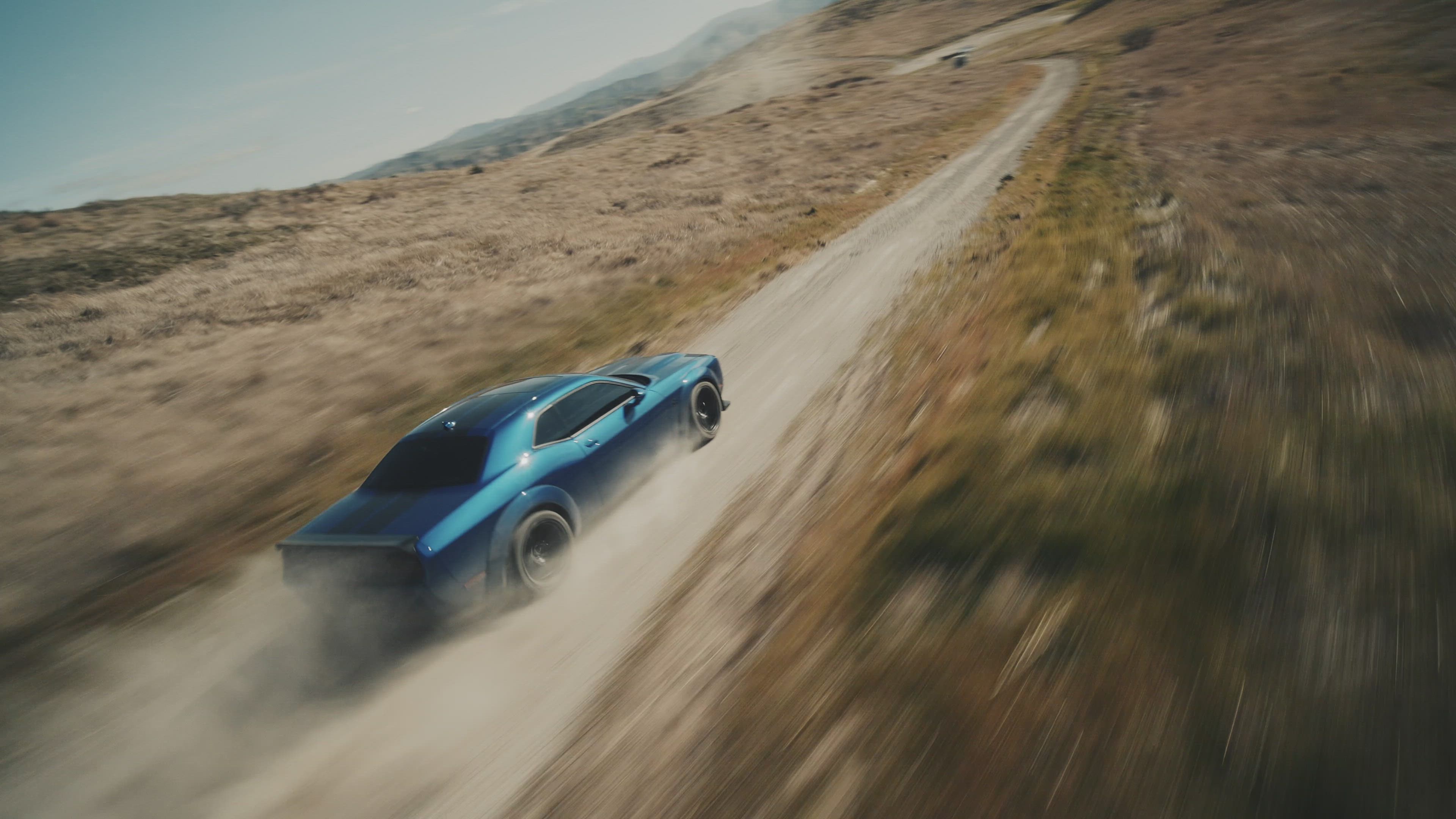 Watch this epic drift scene shot from a drone